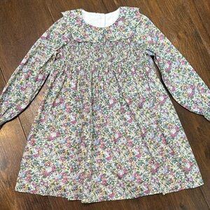 Pukatuka - Purple Liberty Floral Dress - Size: 5T